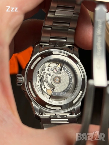 Автоматичен часовник Christopher Ward C60 Trident Reef 41 mm, снимка 14 - Мъжки - 53179839