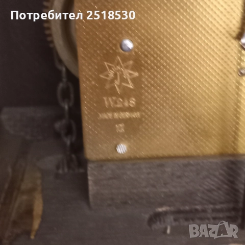 Стенен часовник Junghans , снимка 4 - Антикварни и старинни предмети - 51617446