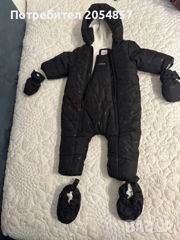 BOSS KIDSWEAR Гащеризон 6м/67см, снимка 3 - Бебешки гащеризони - 54205832