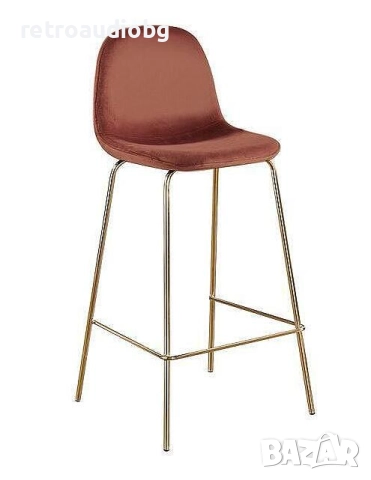 Бар стол Селина 4 розов антик