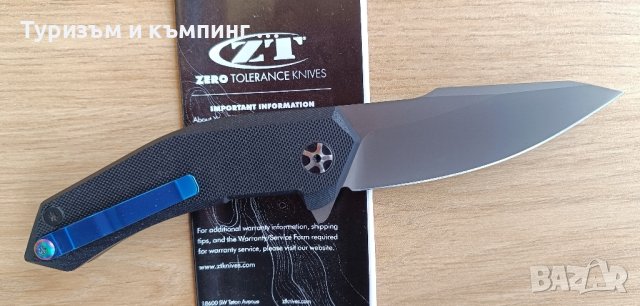 Сгъваем нож ZT 0456/ Zero tolerance, снимка 12 - Ножове - 26544591