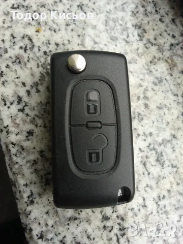 Нова кутия за ключ PEUGEOT 207, 307, 407, 607 и CITROEN C2, C3, C4, C5