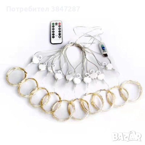 Коледни лампички с 300Led лампи , снимка 6 - Декорация за дома - 52285913