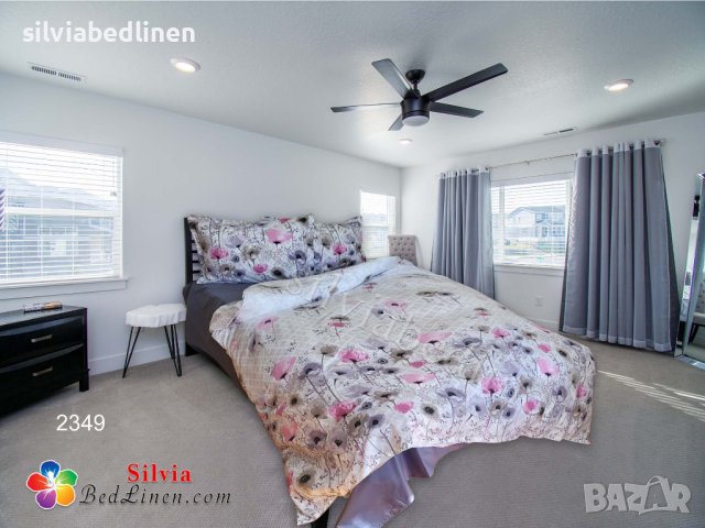 Спално бельо ранфорс 100% памук,голяма спалня,единично, пет части, снимка 3 - Спално бельо - 40141671