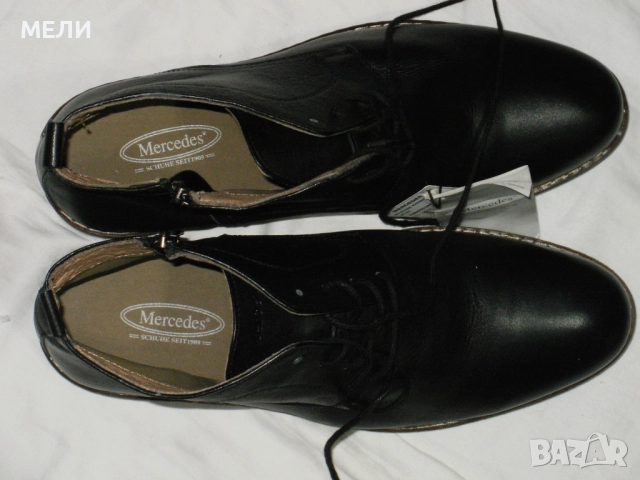 MERCEDES нови мъжки боти естествена кожа 42, снимка 9 - Мъжки боти - 52107764