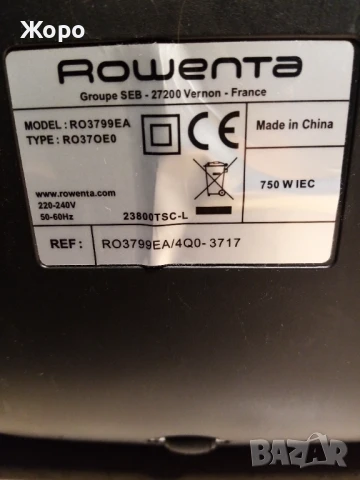 Прахосмукачка Ровента RO3799EA, снимка 2 - Прахосмукачки - 50470853