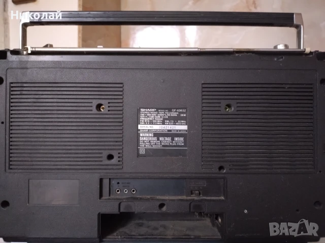 Sharp GF-6363, снимка 3 - Радиокасетофони, транзистори - 50488494