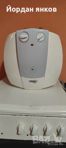 Бойлер Tesy Compact 15L (под мивка) – за ремонт или части