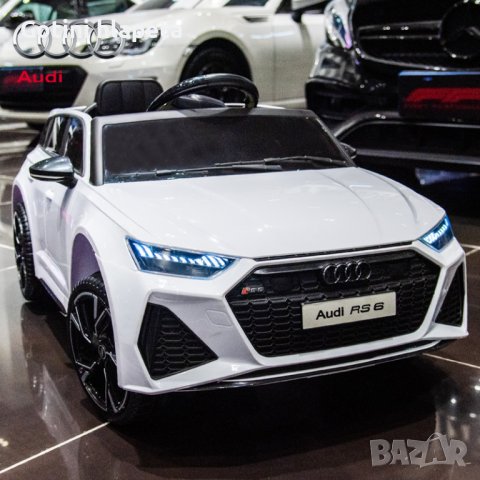 Акумулаторен джип AUDI RS 6 4X4 Licensed 12V батерия,MP3, снимка 7 - Детски велосипеди, триколки и коли - 37661793