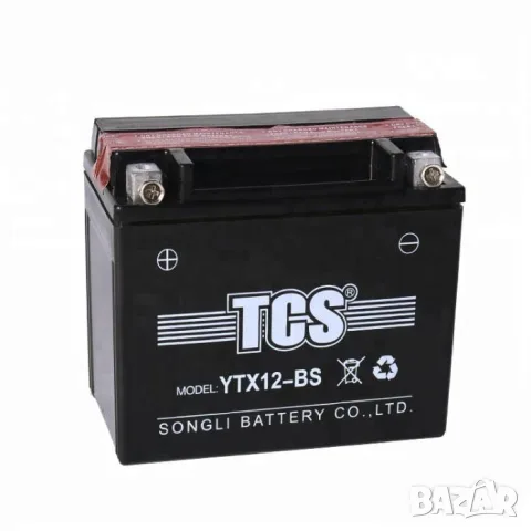 AGM акумулатор за мотор 12 V 8 Ah 125 A ляв плюс 4 kg