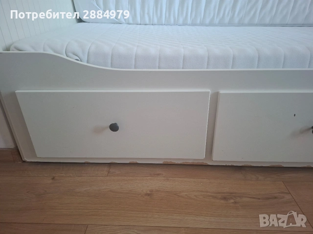кушетка Hemnes IKEAс матраци, снимка 2 - Спални и легла - 53875446
