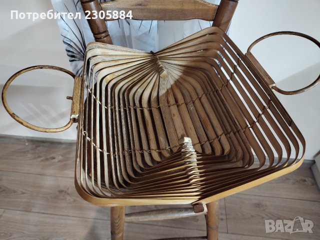 Стара бамбукова чанта , снимка 4 - Други ценни предмети - 44197288