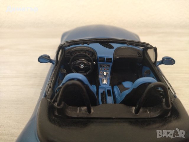 Метална количка BMW Roadster M (1996) 1/18 !!!, снимка 5 - Колекции - 44260676