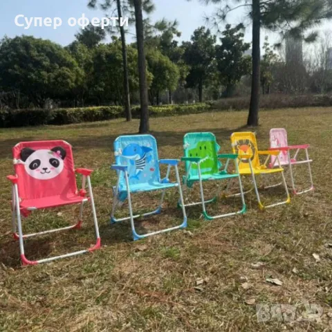 Детски сгъваем стол с чадър NS6332, снимка 3 - Столове - 49909638