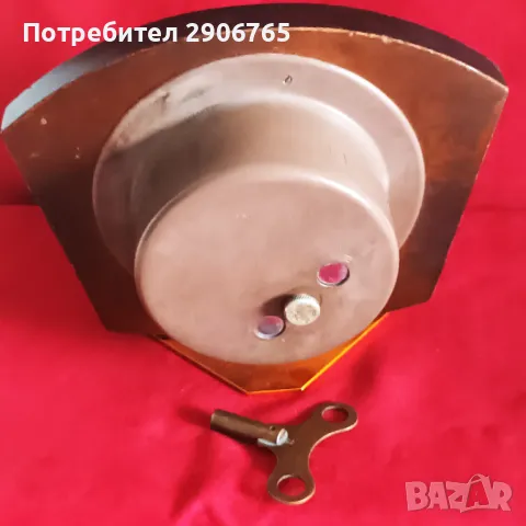 Стар каминен часовник ВЕСНА СССР работещ, снимка 9 - Антикварни и старинни предмети - 50131740