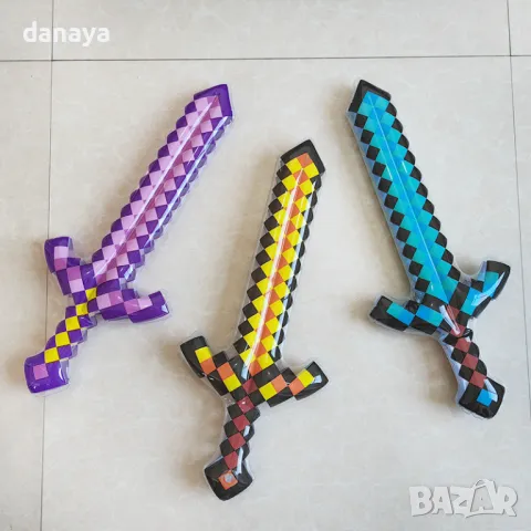 4693 Детски надуваем меч Майнкрафт играчка Minecraft