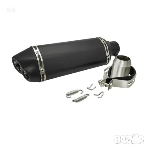 Гърне за мотоциклет, черен мат, 40см, снимка 5 - Части - 28107702