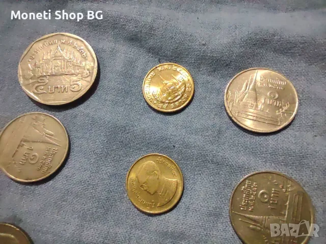 31бр.монети Тайланд- изобилие от разновидности както и номинали, снимка 8 - Нумизматика и бонистика - 49960176