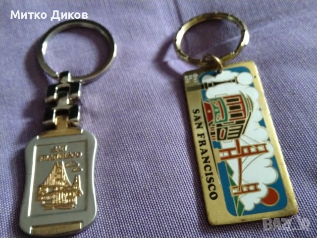 Ключодържатели на Сан Франциско нови, снимка 2 - Колекции - 44451120