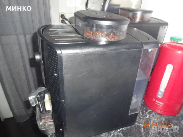 Krups кафеавтомат EA 81* - използван, пълен комплект, снимка 5 - Кафемашини - 51867756