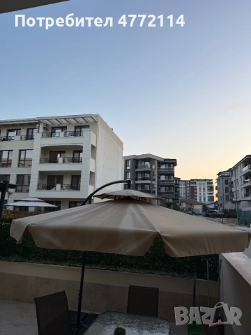 Висящ градински чадър , снимка 4 - Градински мебели, декорация  - 53916299