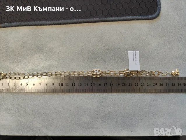 Златно Колие 5.04гр 14к, снимка 3 - Колиета, медальони, синджири - 55793273