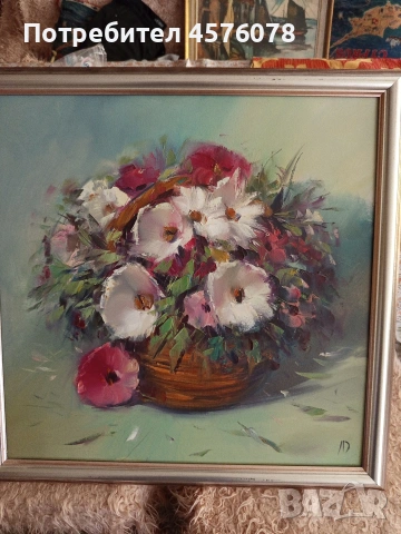 красива картина  платно маслени бои, снимка 6 - Картини - 54111951