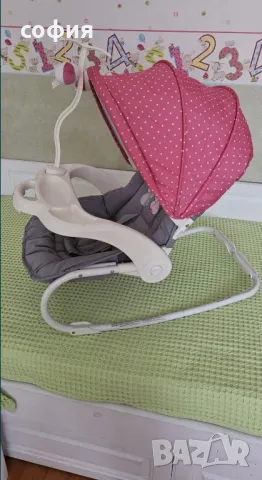 Бебешки шезлонг,люлка, снимка 3 - Детски колички - 49693622