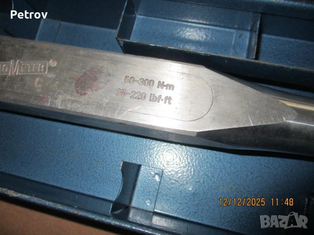 GEDORE - RAHSOL - DREMOMETER - Typ C - MADE IN GERMANY - 1/2" PROFI Динамометричен Ключ 50 - 300 Nm , снимка 3 - Гедорета - 53226528