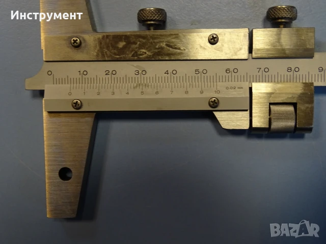 Шублер дълбокомер Mitutoyo 527-102 VD20 0-200mm Vernier Depth Gage, снимка 3 - Шублери - 50808740