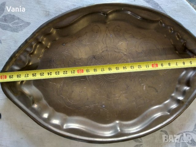 Чашки с поднос от месинг, снимка 6 - Колекции - 34155166