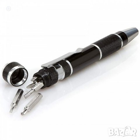 9в1 прецизна магнитна отвертка тип химикалка с битови накрайници , снимка 4 - Отвертки - 40143789