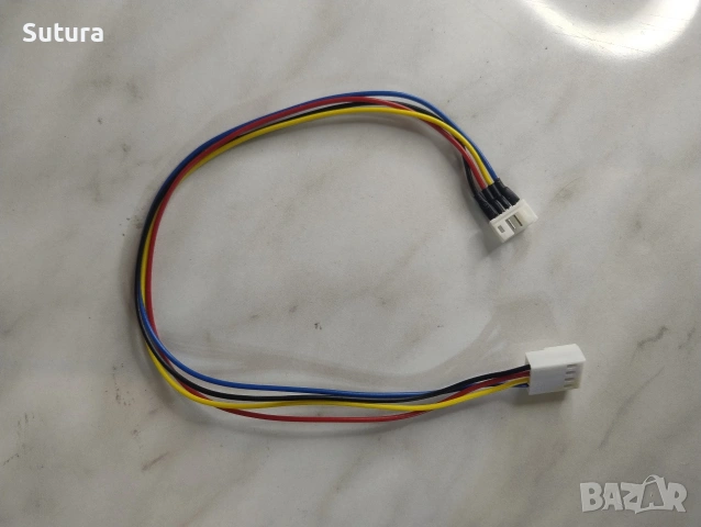 4 пин от видеокарта към 4 пин на дъно