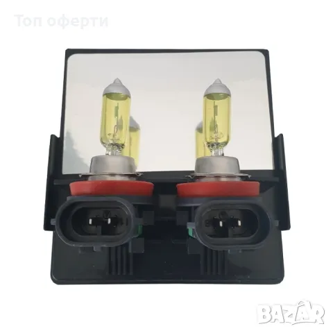 Халогенни крушки HNG Н7/H3/H8/H4/H1/HB3/HB4 55W тип ''Golden eye'' жълти 2брк-т, снимка 6 - Аксесоари и консумативи - 49369061