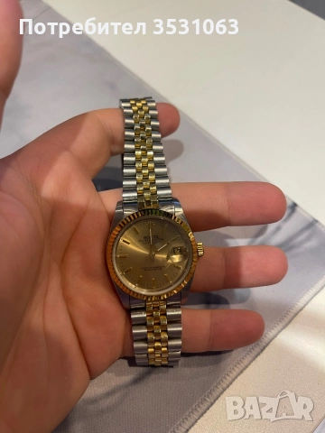 2 броя часовници тип Rolex – Submariner + Datejust (реплики), снимка 2 - Мъжки - 52804130