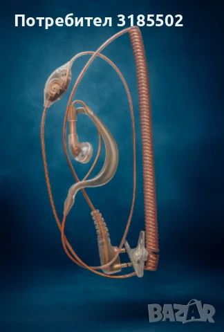 Професионален хендсфри с прозрачна акустична тръба за радиостанции, снимка 6 - Слушалки, hands-free - 50929682