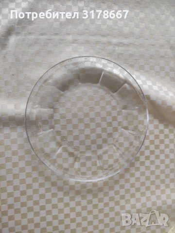 Стъклена чиния