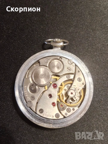 Джобен часовник - Молния - СССР - 18 РУБИНА - РЯДЪК МОДЕЛ, снимка 11 - Джобни - 50040697