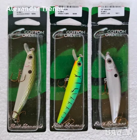 Воблери-Rebel,Bomber,Cotton cordell,Abu garcia, снимка 4 - Екипировка - 49072741