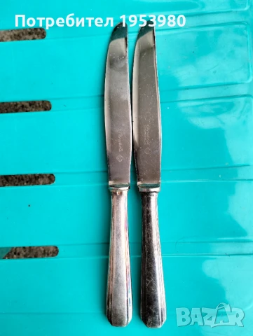 Два ножа за хранене Christofle Inox, снимка 1