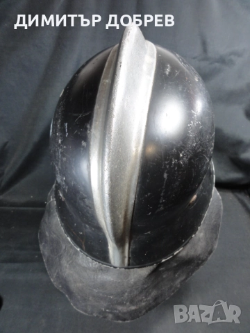 СТАРА НЕМСКА ПОЖАРНИКАРСКА КАСКА ШЛЕМ, снимка 12 - Антикварни и старинни предмети - 52823650