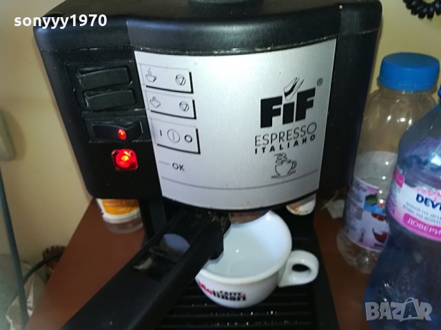fif espresso italiano-кафемашина-нов внос швеицария, снимка 4 - Кафемашини - 29693407
