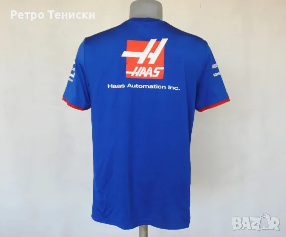 Тениска • №1 • Haas F1 Team • синьо • размер L • Мъже, снимка 2 - Тениски - 56314818