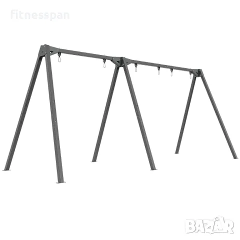 Триместна градинска люлка , снимка 3 - Градински мебели, декорация  - 48976093