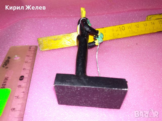 КРАСИВА ЕГИПЕТСКА СТАТУЕТКА от ПОЛИРЕЗИН - МИТОЛОГИЯ 42901, снимка 3 - Статуетки - 44150569