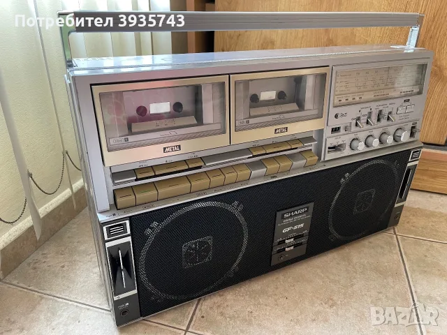 SHARP GF 515Z Japan , снимка 3 - Радиокасетофони, транзистори - 56436491