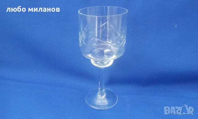 Кристали чаши за алкохол, високо столче, гравюра 6 бр, снимка 6 - Чаши - 39058358