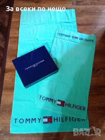 Tommy Hilfiger🔝Christian Dior Комплект Лукс Хавлии - 2 броя Томи Хилфигер🔝Кристиян Диор Код D2400, снимка 5 - Хавлиени кърпи - 50044038