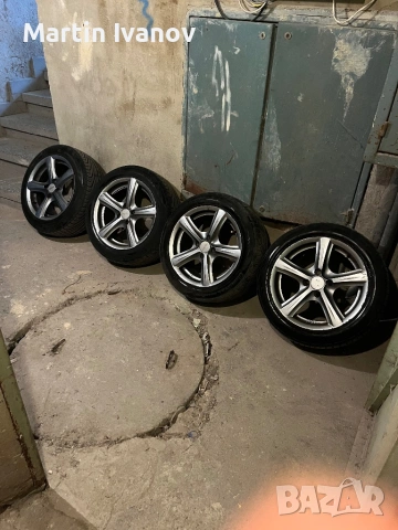 Алуминиеви джанти toora 15 4/100 с гуми uniroyal, снимка 9 - Гуми и джанти - 53008138