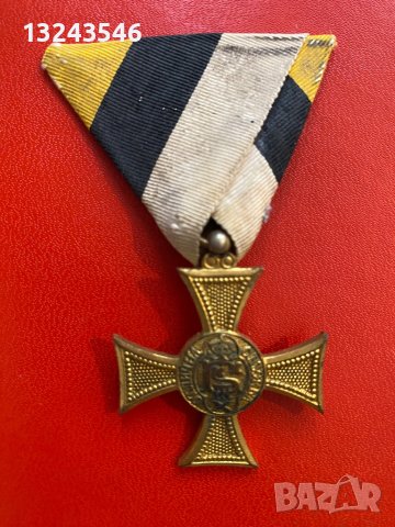 Орден медал кръст за 10 Х години отлична служба Борис III
